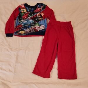 Kids Cars 2 Pajama Set. Size 4/5